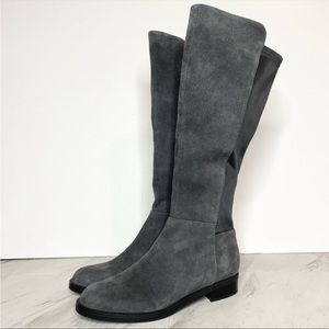 Blondo Ellie Knee High Gray Waterproof Boots